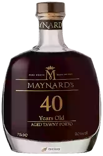 Domaine Maynard's - 40 Years Old Aged Tawny Port