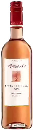 Weingut Moselland - Akzente Spätburgunder Halbtrocken Rosé