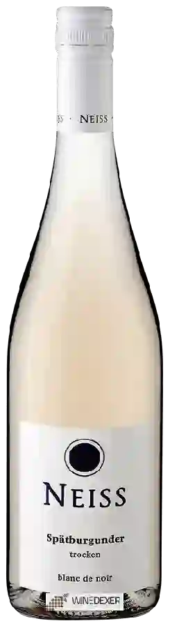 Domaine Neiss - Spätburgunder Trocken Blanc de Noir Domaine Neiss - Spätburgunder Trocken Blanc de Noir