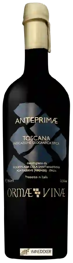 Domaine ORMAEVINAE (ORMÆVINÆ) Pontassieve - ANTEPRIMAE (ANTEPRIMÆ)