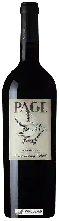 Domaine Page - Proprietary Red