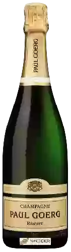 Domaine Paul Goerg - Réserve Brut Champagne