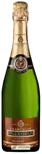 Domaine Paul Lebrun - Brut Millesimé Champagne Grand Cru 'Cramant'