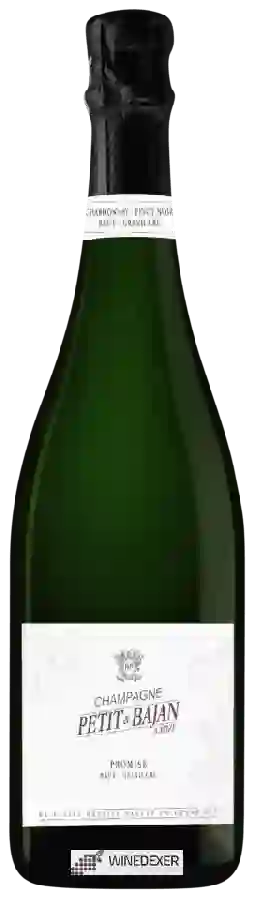 Domaine Petit et Bajan - Promise Brut Champagne Grand Cru