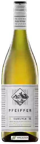 Domaine Pfeiffer Wines - Carlyle Chardonnay - Marsanne