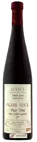 Winery Pierre Frick - Macération Pinot Gris Sec