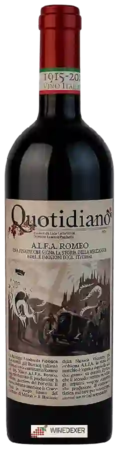 Domaine Quotidiano - A.l.f.a. Romeo Rosso Domaine Quotidiano - A.l.f.a. Romeo Rosso