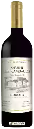 Château les Rambauds - Cuvée Crème de Fût Bordeaux