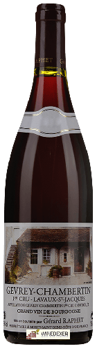 Domaine Gérard Raphet - Cuvée Unique Gevrey-Chambertin 1er Cru 'Lavaux St Jacques'