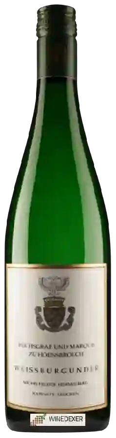 Domaine Reichsgraf Und Marquis Zu Hoensbroech - Michelfelder Himmelberg Weissburgunder Kabinett Trocken