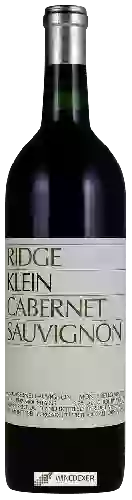 Domaine Ridge Vineyards - Klein Cabernet Sauvignon