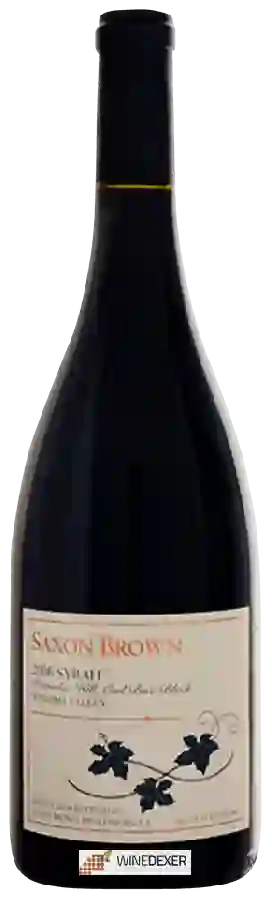 Domaine Saxon Brown - Parmelee-Hill Owl Box Block Syrah