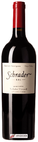 Winery Schrader - Cabernet Sauvignon RBS Beckstoffer To Kalon Vineyard Winery Schrader - Cabernet Sauvignon RBS Beckstoffer To Kalon Vineyard