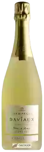 Domaine Sébastien Daviaux - Blanc de Blancs Brut Champagne Grand Cru 'Chouilly'