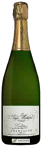 Domaine Serge Mathieu - Tradition-Pur Pinot Blanc de Noirs Brut Champagne