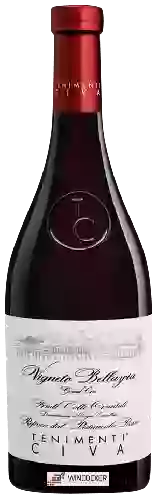 Winery Tenimenti Civa - Vigneto Bellazoia Grand Cru Single Vineyard Refosco dal Peduncolo Rosso