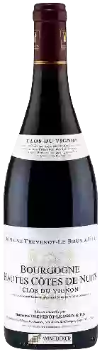 Domaine Thevenot-Le Brun - Bourgogne Hautes Côtes de Nuits 'Clos du Vignon'