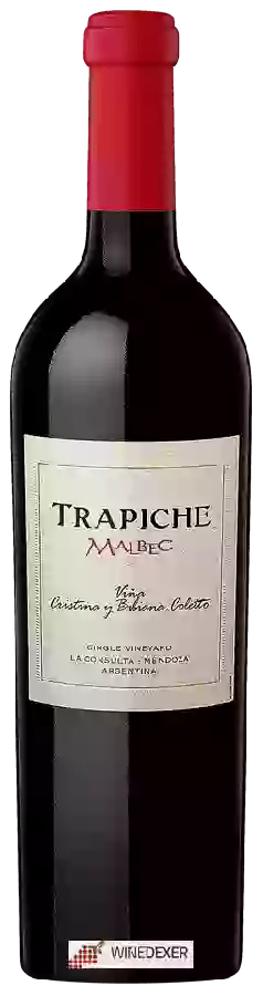 Domaine Trapiche - Viña Cristina Y Bibiana Coletto Malbec Domaine Trapiche - Viña Cristina Y Bibiana Coletto Malbec