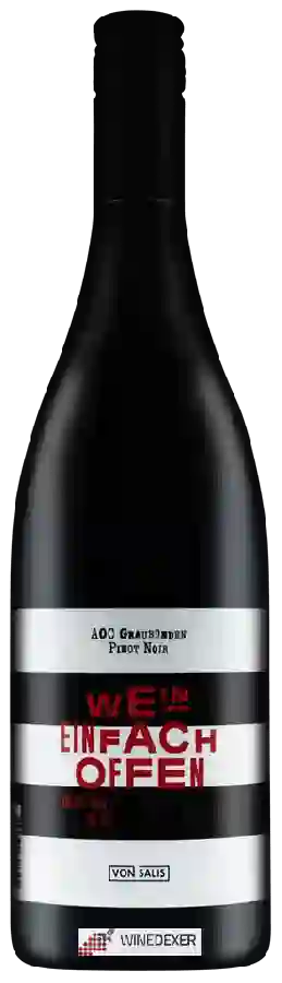 Domaine Von Salis - Wein Einfach Offen Pinot Noir Domaine Von Salis - Wein Einfach Offen Pinot Noir