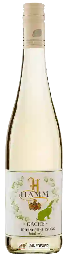 Domaine Weingut Hamm - Der Dachs Riesling Feinherb Domaine Weingut Hamm - Der Dachs Riesling Feinherb