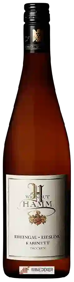 Domaine Weingut Hamm - Riesling Kabinett Trocken Domaine Weingut Hamm - Riesling Kabinett Trocken