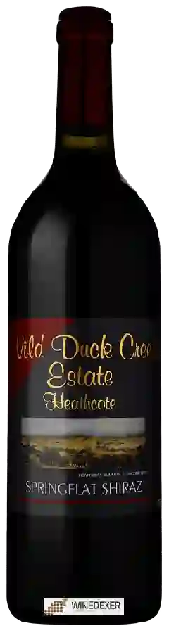 Domaine Wild Duck Creek Estate - Springflat Shiraz Domaine Wild Duck Creek Estate - Springflat Shiraz