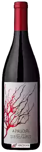 Bodega Apriori - Pinot Noir Hicks Family Vineyard
