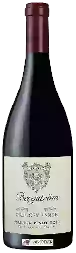 Bodega Bergström - Gregory Ranch Pinot Noir