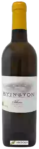 Byington Vineyard and Winery - Byington Blanc Chardonnay