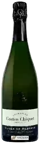 Bodega Gaston Chiquet - Cuvée de Réserve Brut Champagne Premier Cru