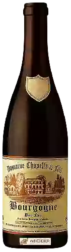 Domaine Chapelle et Fils - Bourgogne Pinot Noir
