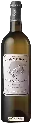 Château Clarke - Le Merle Blanc de Château Clarke Bordeaux Blanc