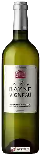 Château de Rayne Vigneau - Le Sec de Rayne Vigneau