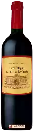 Château Le Crock - Le Saint-Estèphe du Château Le Crock