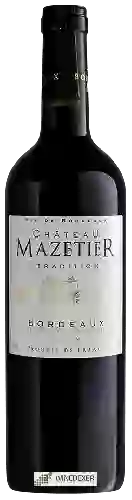Château Mazetier - Tradition Bordeaux