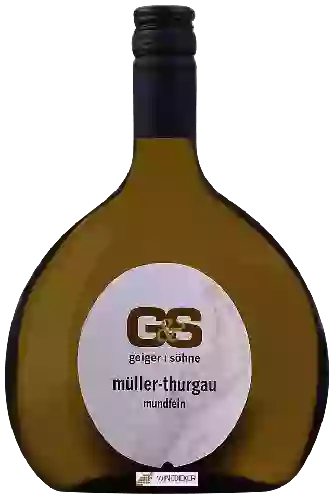 Bodega Weingut Geiger & Söhne - Müller-Thurgau Mundfein
