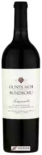 Bodega Gundlach Bundschu - Estate Vineyard  Tempranillo