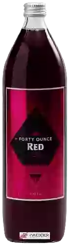 Bodega Julien Braud - 40 Forty Ounce Red