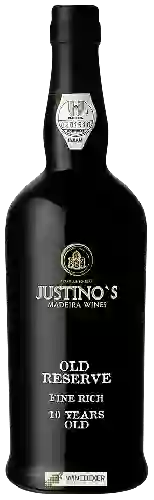 Bodega Justino's Madeira - Old Reserve Fine Rich 10 Years Old Madeira