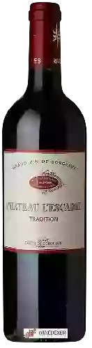 Château l'Escadre - Tradition Blaye Côtes de Bordeaux