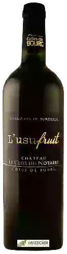 Château le Clos du Notaire - L'Usu Fruit