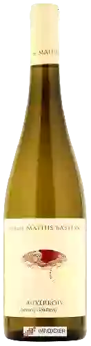 Bodega Mathis Bastian - Remich Goldberg Auxerrois