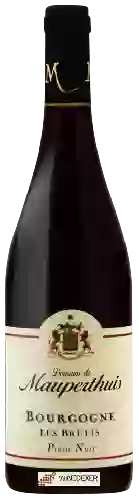 Domaine de Mauperthuis - Bourgogne Pinot Noir Les Brûlis