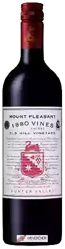 Bodega Mount Pleasant - 1880 Vines Old Hill Vineyard Shiraz