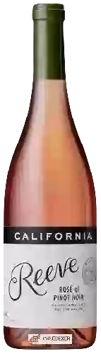 Bodega Reeve - Vecino Vineyard Rosé of Pinot Noir