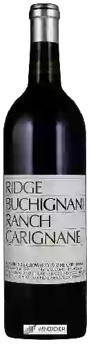 Bodega Ridge Vineyards - Buchignani Ranch Carignane