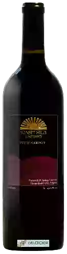 Bodega Sunset Hills - Petit Verdot