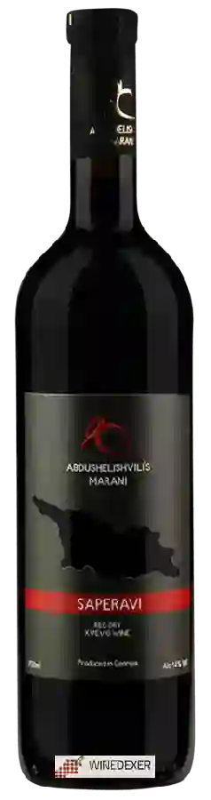 Weingut Abdushelishvili's Marani - Saperavi Red Dry Weingut Abdushelishvili's Marani - Saperavi Red Dry