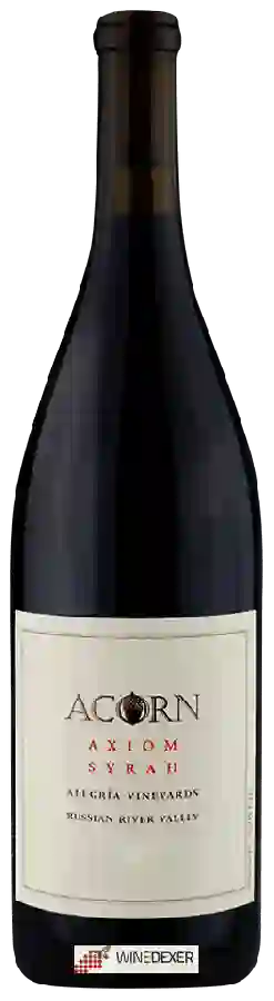 Weingut Acorn - Alegría Vineyards Axiom Syrah Weingut Acorn - Alegría Vineyards Axiom Syrah