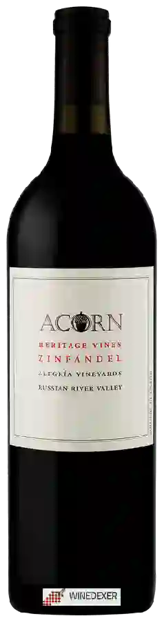 Weingut Acorn - Alegría Vineyards Heritage Zinfandel
